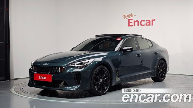 Kia Stinger из Кореи Encar