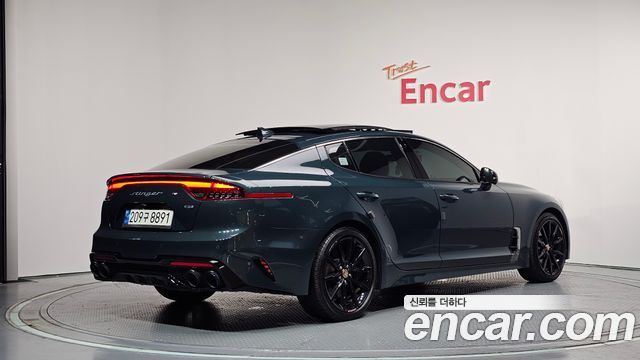 Kia Stinger из Кореи Encar