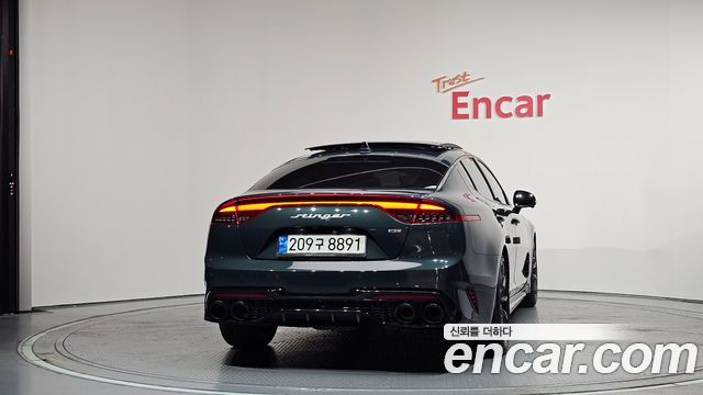 Kia Stinger из Кореи Encar