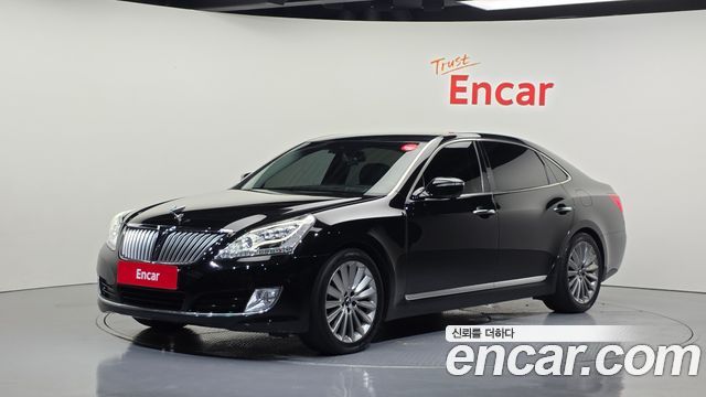 Hyundai Equus из Кореи Encar
