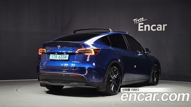 Tesla Model Y из Кореи Encar