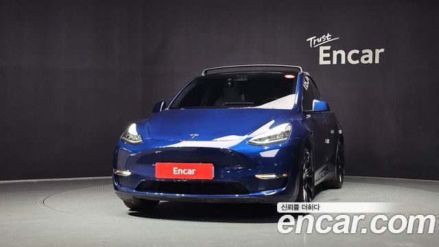 Tesla Model Y из Кореи Encar