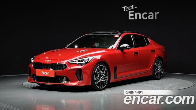 Kia Stinger из Кореи Encar