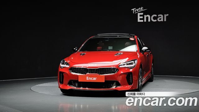 Kia Stinger из Кореи Encar