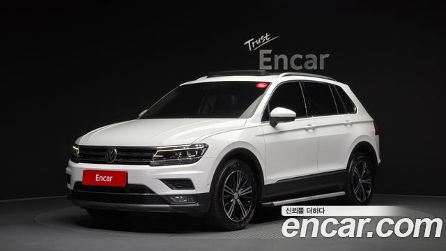 Volkswagen Tiguan из Кореи Encar