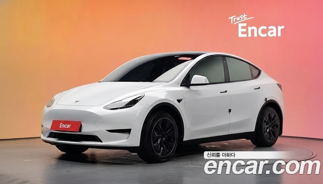 Tesla Model Y из Кореи Encar