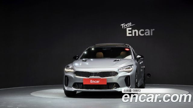 Kia Stinger из Кореи Encar