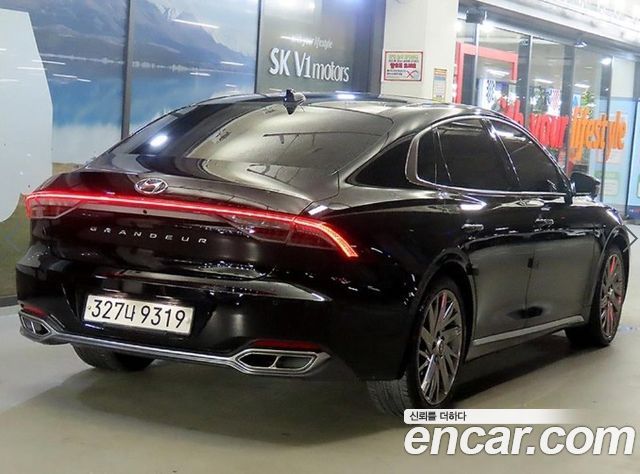 Hyundai Grandeur из Кореи Encar
