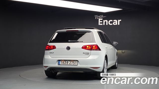 Volkswagen Golf из Кореи Encar