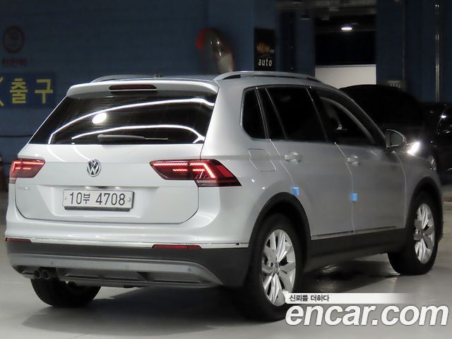 Volkswagen Tiguan из Кореи Encar