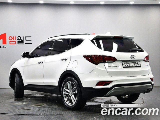 Hyundai Santafe Diesel 2.2 2WD Exclusive — пробег 193 594 км — фото 4 из 5
