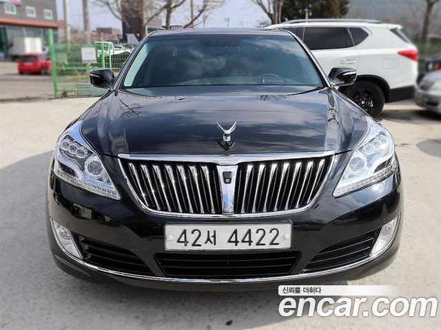Hyundai Equus из Кореи Encar