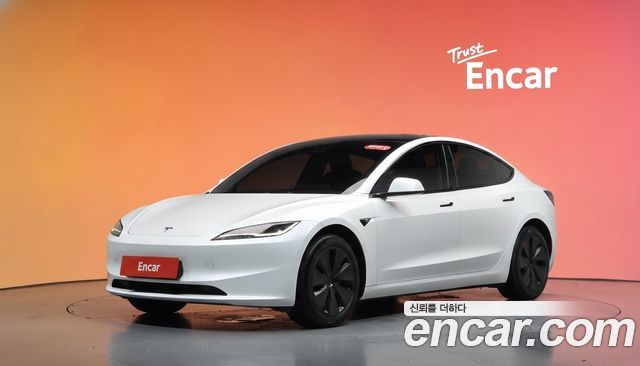 Tesla Model 3 из Кореи Encar