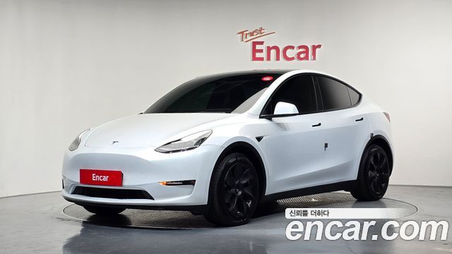 Tesla Model Y из Кореи Encar