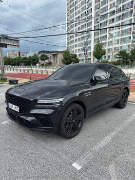Genesis GV80 3.5T e-S/C Gasoline AWD black — пробег 9 500 км — фото 1 из 5