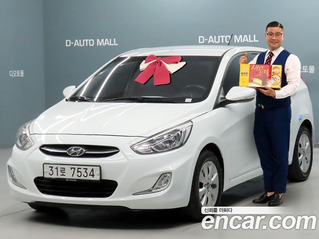 Hyundai Accent из Кореи Encar