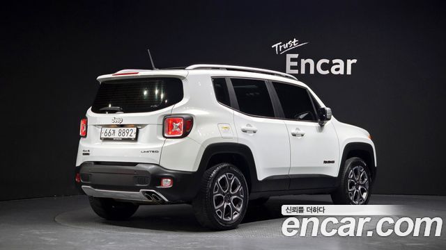 Jeep Renegade 2.0 Diesel Limited AWD — пробег 129 493 км — фото 2 из 5