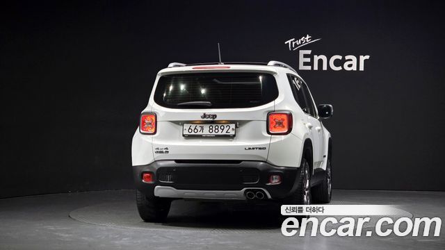 Jeep Renegade 2.0 Diesel Limited AWD — пробег 129 493 км — фото 4 из 5