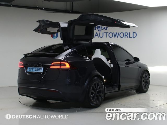 Tesla Model X из Кореи Encar