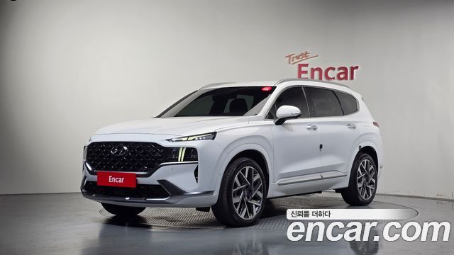 Hyundai Santafe Gasoline 2.5T 2WD Calligraphy — пробег 75 443 км — фото 1 из 5