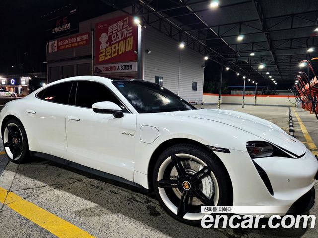 Porsche Taycan из Кореи Encar
