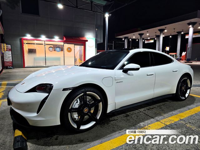 Porsche Taycan из Кореи Encar