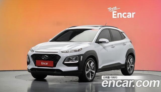 Hyundai Kona из Кореи Encar