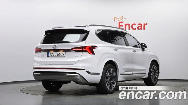 Hyundai Santafe Gasoline 2.5T 4WD Calligraphy — пробег 80 577 км — фото 2 из 5