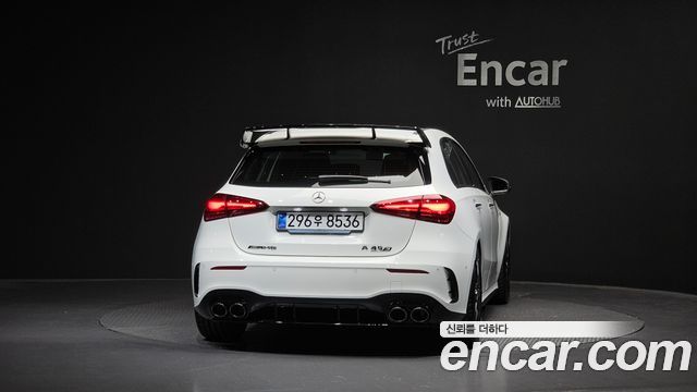 Mercedes-Benz A-Class AMG A45 S 4MATIC+ Hatchback — пробег 776 км — фото 4 из 5