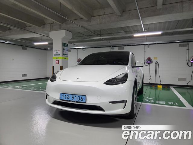 Tesla Model Y из Кореи Encar