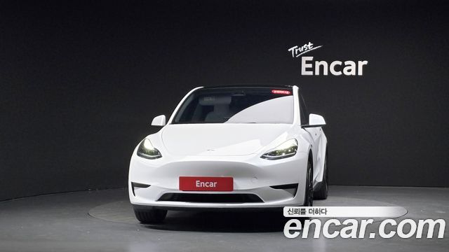 Tesla Model Y из Кореи Encar