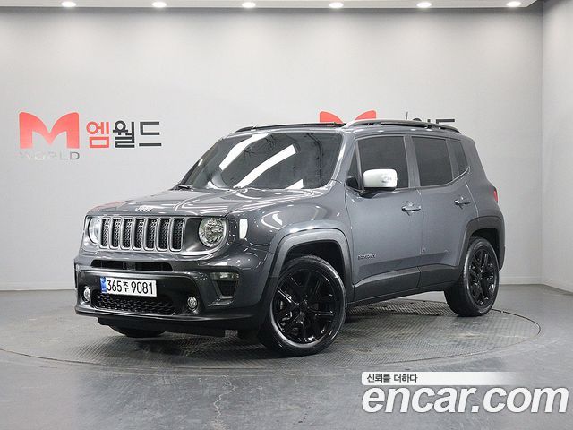 Jeep Renegade из Кореи Encar