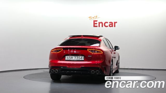 Kia Stinger из Кореи Encar