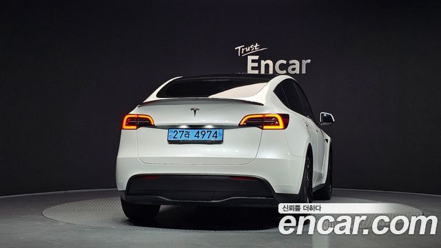 Tesla Model Y из Кореи Encar