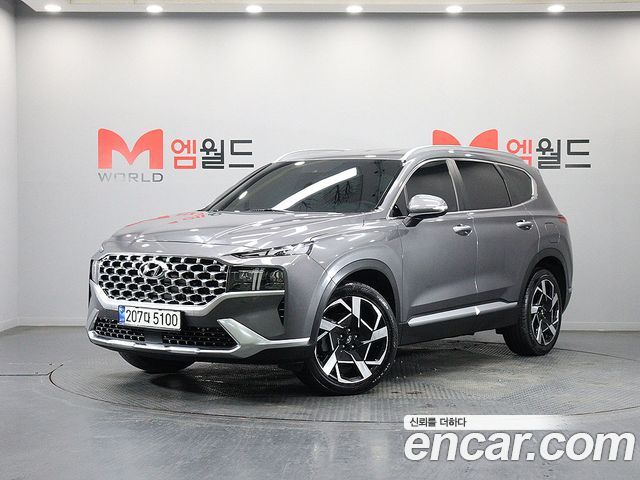 Hyundai Santafe Diesel 2.2 2WD Prestige — пробег 52 655 км — фото 2 из 5