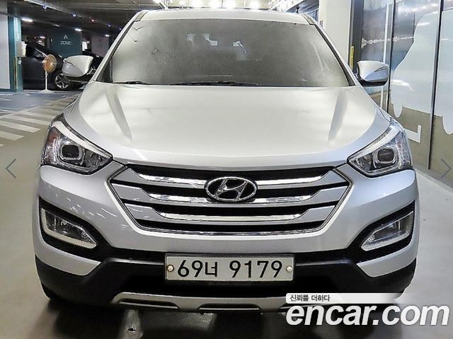 Hyundai Santafe Diesel(e-VGT) 2.0 2WD Morden — пробег 186 525 км — фото 1 из 5