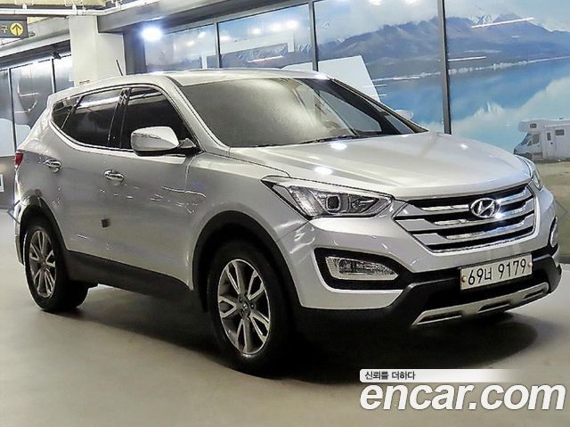 Hyundai Santafe Diesel(e-VGT) 2.0 2WD Morden — пробег 186 525 км — фото 2 из 5