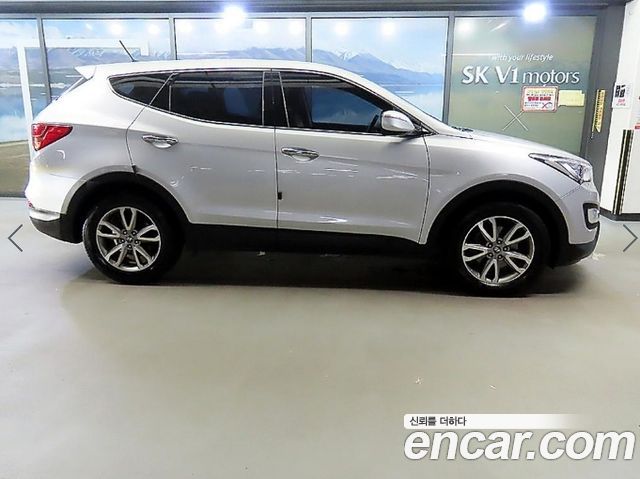 Hyundai Santafe Diesel(e-VGT) 2.0 2WD Morden — пробег 186 525 км — фото 3 из 5