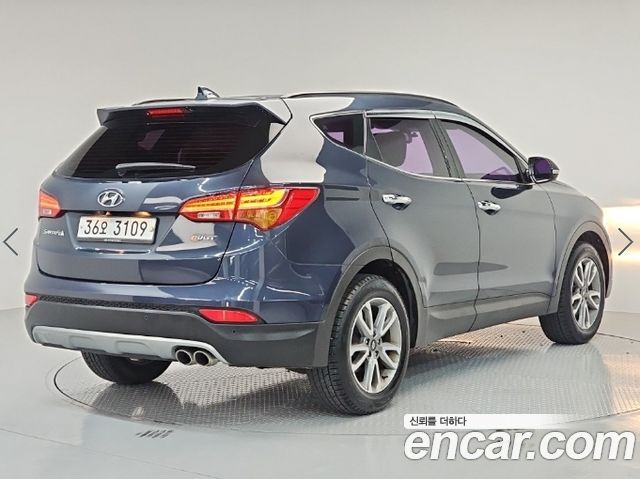 Hyundai Santafe Diesel(e-VGT) 2.0 2WD Premium — пробег 205 061 км — фото 4 из 5