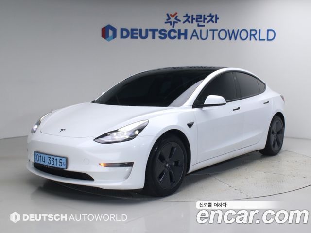 Tesla Model 3 из Кореи Encar