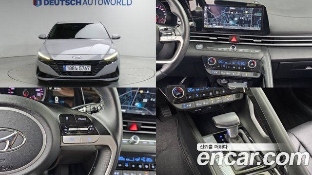 Hyundai AVANTE из Кореи Encar