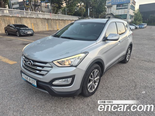 Hyundai Santafe Diesel(e-VGT) 2.0 2WD Premium — пробег 208 000 км — фото 4 из 5
