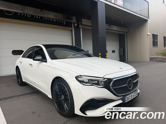 Mercedes-Benz E-Class E450 4MATIC AMG Line — пробег 6 200 км — фото 1 из 5