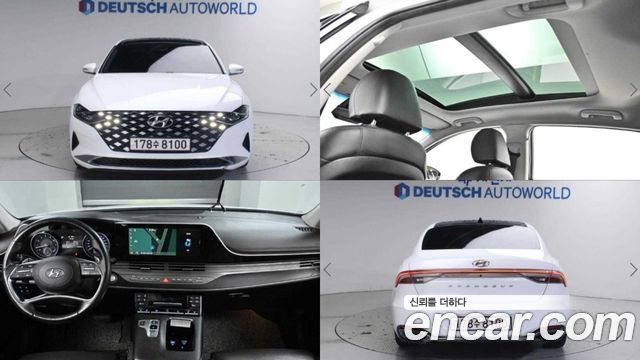 Hyundai Grandeur из Кореи Encar