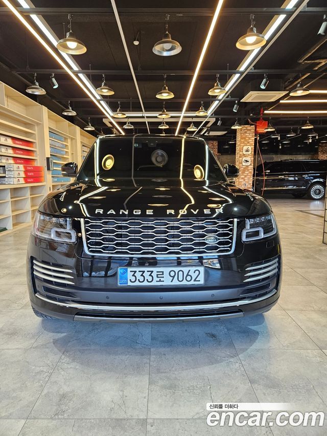 Land Rover Range Rover из Кореи Encar
