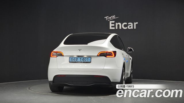 Tesla Model Y из Кореи Encar