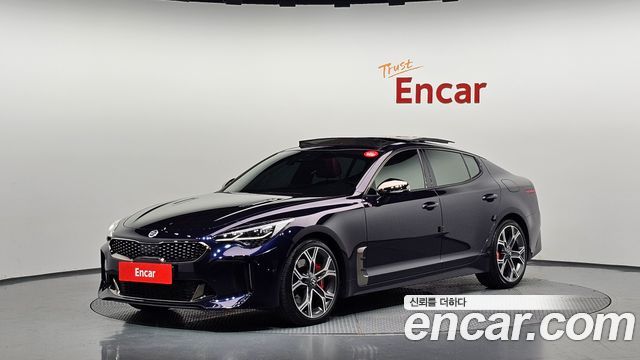 Kia Stinger из Кореи Encar