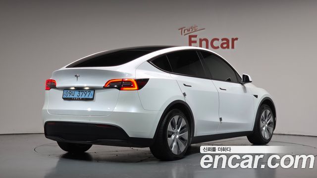 Tesla Model Y из Кореи Encar