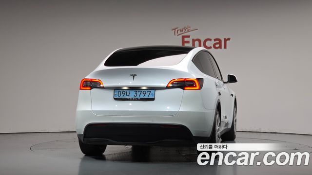 Tesla Model Y из Кореи Encar