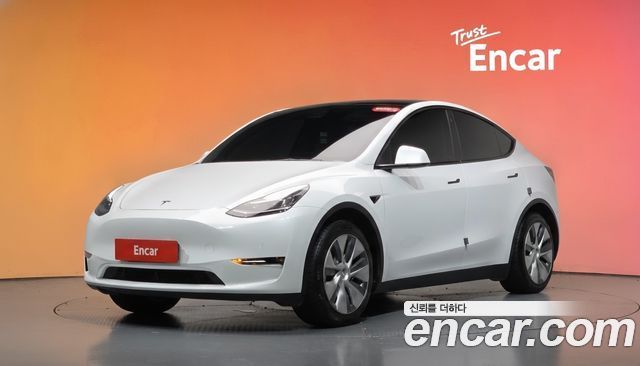 Tesla Model Y из Кореи Encar